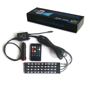 1-8 шт. Новый 20-клавишный музыкальный ИК-контроллер, черный звуковой датчик, пульт дистанционного управления для светодиодной ленты RGB, высокое качество 2
