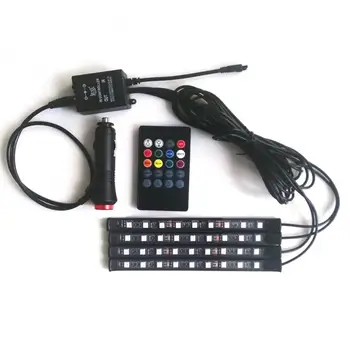 1-8 шт. Новый 20-клавишный музыкальный ИК-контроллер, черный звуковой датчик, пульт дистанционного управления для светодиодной ленты RGB, высокое качество 3