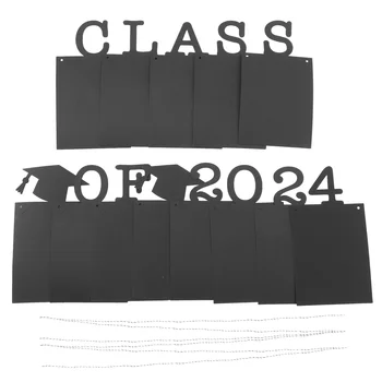 1 комплект выпускного класса 2024 года, баннер, Выпускная овсянка, фоновый реквизит для фотосессии на выпускной 0