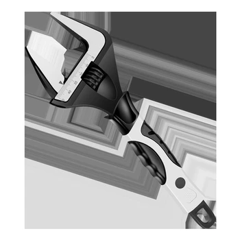 1 шт. 8-дюймовый разводной ключ с открытым концом Инструмент Бытовой Многофункциональный ключ для ванной комнаты 1