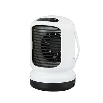 1 шт. Вентилятор кондиционера USB-вентилятор водяного тумана Персональный вентилятор воздушного охлаждения со светодиодной подсветкой 0
