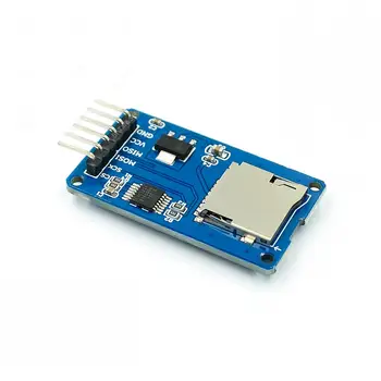 ! 10 шт./лот карта Micro SD модуль считывания карт Mini TF интерфейсы SPI с чипом преобразователя уровня для