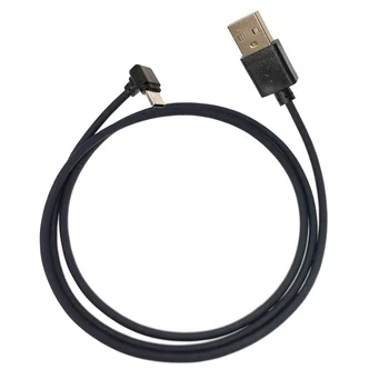 100 ШТ кабелей для передачи данных C-type-0,5 метра C-type USB 2.0, штекерный разъем под прямым углом 90 градусов, эластичный USB-C длиной 25/50/100 см