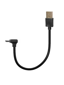 100 ШТ кабелей для передачи данных C-type-0,5 метра C-type USB 2.0, штекерный разъем под прямым углом 90 градусов, эластичный USB-C длиной 25/50/100 см 5