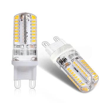 1X Dimmable LED G9 Light 64 104 152 Светодиода 220 В Лампа SMD 2835 Прожектор Заменить 9 Вт 15 ВТ21 Вт Компактную Люминесцентную Лампу Для Люстры