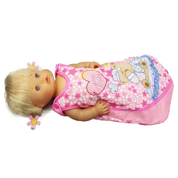 2021 Новый кукольный спальный мешок, Одежда для куклы размером 42 см, Аксессуары для куклы Nenuco su Hermanita