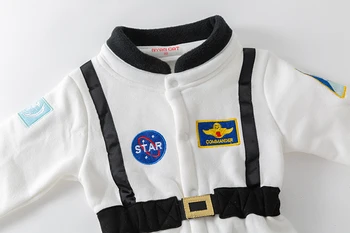 2023 Осенний костюм Астронавта для маленьких мальчиков, космический костюм, комбинезон для малышей, Хэллоуин, Рождество, Вечеринка по случаю Дня рождения, Маскарадный костюм, комбинезон 5