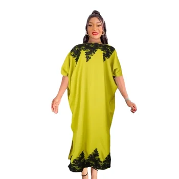 2024 Африканские платья для женщин Традиционная африканская одежда Дашики Анкара Наряды Платье Абайя Халат Мусульманский кафтан Макси Длинное платье
