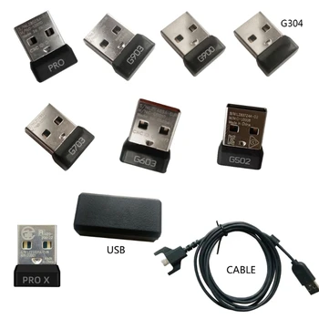 2024 Новый USB-Приемник Беспроводной Адаптер-Ключ для Logitech G502 G603 G900 G903 G304 G703 GPW GPX Беспроводная Игровая Мышь
