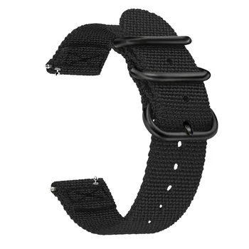 22 мм Нейлоновый Ремешок для Huawei Watch 3/4/GT3 46 мм Samsung Galaxy Watch 3/Gear S3 Петля Браслет Ремень для Amazfit GTR4/Stratos Band 1