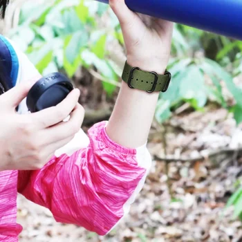 22 мм Нейлоновый Ремешок для Huawei Watch 3/4/GT3 46 мм Samsung Galaxy Watch 3/Gear S3 Петля Браслет Ремень для Amazfit GTR4/Stratos Band 3