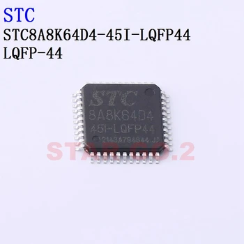 2PCSx STC8A8K64D4-45I-Микроконтроллер STC LQFP44 LQFP48 LQFP64 LQFP64 0