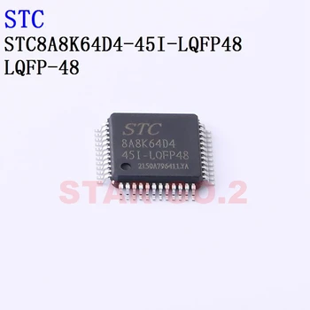 2PCSx STC8A8K64D4-45I-Микроконтроллер STC LQFP44 LQFP48 LQFP64 LQFP64 1