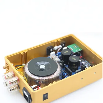 2SA1943 2SC5200 Музыкальная Шкатулка Усилитель мощности 50 Вт Схема HDAM HiFi Домашнее аудио Класса A двухканальный 0