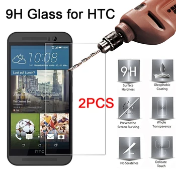 2шт Защитная пленка из закаленного Стекла для HTC Desire 19 Plus 10 Pro 9H Film Защитное Стекло для HTC U11 Plus U12 Life U19e Hard