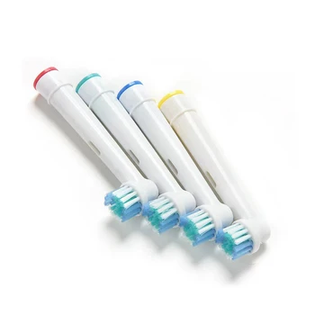 4 шт. насадка для зубной щетки Oral B с мягкой щетиной, сменная электрическая зубная щетка, насадки для чистки зубов, насадка для чистки зубов 1