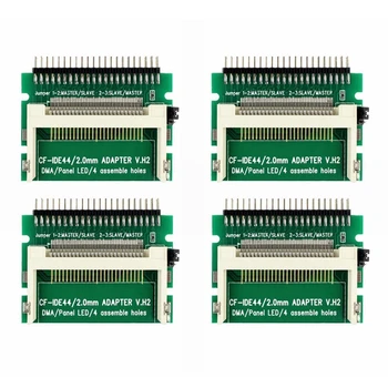 4X Compact Flash Cf Карта в Ide 44Pin 2 мм штекер 2,5-дюймовый Загрузочный адаптер для жесткого диска Конвертер