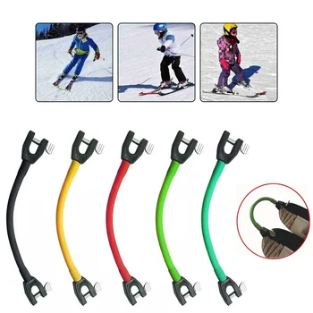 5 Цветов Соединитель для лыжных Наконечников Начинающие Зимние Дети Взрослые Тренировки на открытом воздухе Спортивные Аксессуары для Сноуборда 0