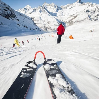 5 Цветов Соединитель для лыжных Наконечников Начинающие Зимние Дети Взрослые Тренировки на открытом воздухе Спортивные Аксессуары для Сноуборда 1