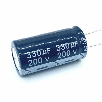 5 шт./лот 330 МКФ 200 В 330 МКФ алюминиевый электролитический конденсатор размером 18*35 200 В 330 МКФ 20%