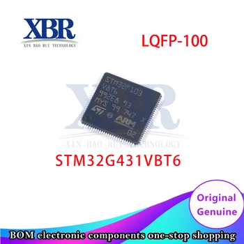 5 ШТ микроконтроллеров STM32G431VBT6 LQFP-100 ARM - MCU Mainstream Arm Cortex-M4 MCU 170 МГц 128 Кбайт флэш-памяти Math Accel 0