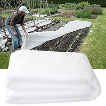 5x33 фута нетканого покрытия для растений от мороза, зимнего покрытия для защиты растений, средства защиты растений от обморожения, теплоизоляционного покрытия, ткани 5