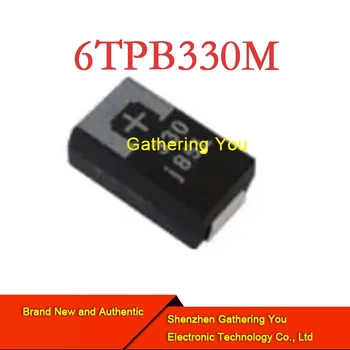 6TPB330M SMD Полимерный танталовый конденсатор 6,3 вольт 330 мкФ ESR 40 мом Совершенно Новый Аутентичный