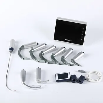 Besdata 7-дюймовый видеоларингоскоп многоразового использования USB анестезиологический видеоларингоскоп для всех видов интубации