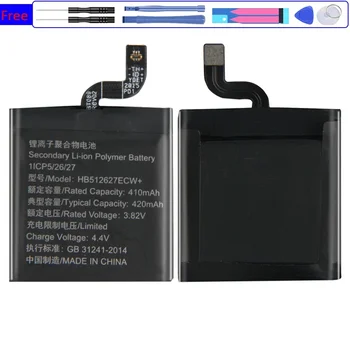 HB512627ECW +, аккумулятор для Huawei Watch GT 46MM FTN-B19, Bateria, 420 мАч