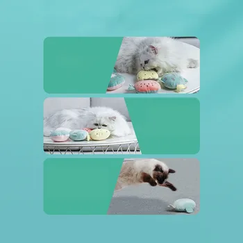 Hoopet Игрушки для кошек со звуком в форме фруктов Игрушки для щенков Интерактивные игрушки для домашних животных 2