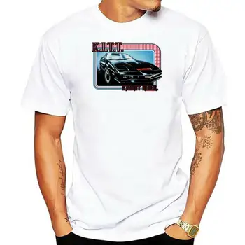 Knight Rider TV Show KITT K.I.T.T. Лицензионная футболка для автомобиля Взрослых Размеров, Крутая Повседневная футболка pride, мужская Унисекс, Новая Модная футболка