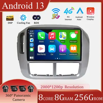 QLED Android 13 для Honda Pilot 2006 2007 2008 Автомобильный радиоприемник WIFI Видео Мультимедиа GPS плеер 4G wifi Carplay 0
