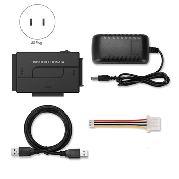 SATA Combo USB IDE, адаптер SATA, преобразователь жесткого диска SATA в USB3.0 для передачи данных 2.5/3.5/5.25 Оптический привод 5