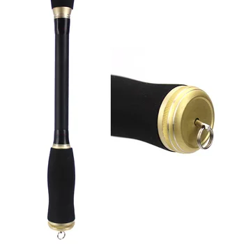 ZY759 Короткая секция выдвижного удилища, длинный бросок, прямая ручка, карбоновая портативная удочка длиной 2,7 м 2