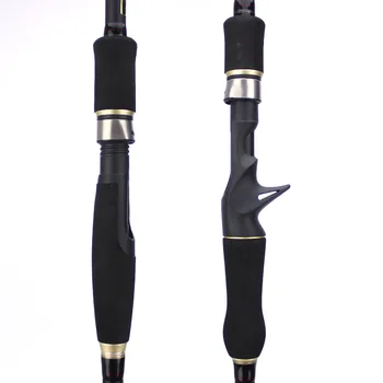 ZY759 Короткая секция выдвижного удилища, длинный бросок, прямая ручка, карбоновая портативная удочка длиной 2,7 м 3