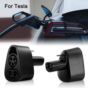 Адаптер быстрой зарядки CCS 1 1шт для Tesla Model 3 S X Y, комбинированное зарядное устройство постоянного тока мощностью до 250 кВт, аксессуары для автомобильной электроники из ABS меди