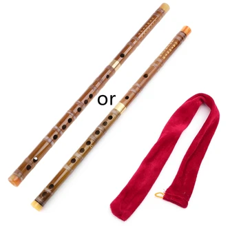 Бамбуковая флейта Дизи (для C, D, E, F, G) для профессионалов, китайский инструмент F2TC