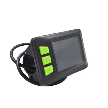 Бесплатная доставка P3C ЖК-дисплей Приборной панели Красочный Экран 24V 36V 48V 60V Электрический Велосипедный Счетчик для Электрического Скутера (5PIN) 2