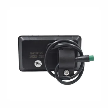 Бесплатная доставка P3C ЖК-дисплей Приборной панели Красочный Экран 24V 36V 48V 60V Электрический Велосипедный Счетчик для Электрического Скутера (5PIN) 3