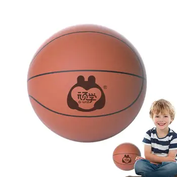 Бесшумный баскетбольный мяч для детей и молодежи, бесшумный тренировочный мяч для детей, портативный детский тренировочный мяч для похлопывания, спортивный мяч для дома, подарок на День рождения для 0