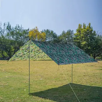 Брезент для палатки 1,45 м/3 м: дождевик для кемпинга на открытом воздухе с защитой от ультрафиолета 1