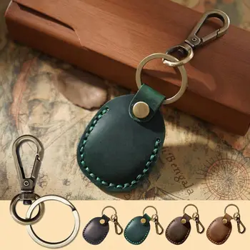Брелок для ключей размером 5,5 * 4,5 см, высококачественный кожаный замок 4 цветов, брелок для ключей, брелок для ключей
