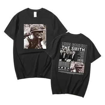 Британская рок-группа The Smiths, мужские и женские футболки в стиле хип-хоп, Футболки с изображением музыкального альбома Meat Is Murder, мужские готические футболки 2