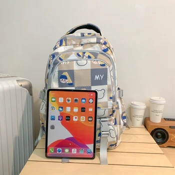 Вместительный женский рюкзак, женский милый рюкзак для отдыха и путешествий, Mochila для ноутбука, Mochila для подростка, сумка для книг, новая школьная сумка для колледжа, классная 2