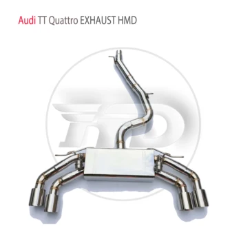 Выпускной коллектор из нержавеющей стали HMD Подходит для клапана автоматической модификации Audi TT Quattro Автомобильные аксессуары