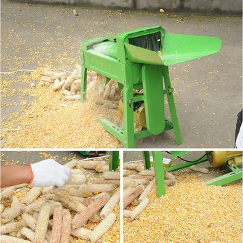 Высокая производительность 110 кг/ч Простота в эксплуатации Машина для очистки кукурузы от кожуры Кукурузная Молотилка Кукурузная Шелушилка