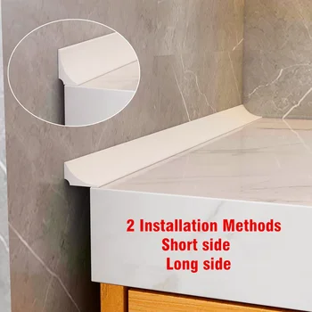 Гибкая силиконовая прокладка для фиксации воды длиной 3 м, удерживающая зазор в кухонной столешнице, перегородка для душа в ванной, барьер от наводнений, разделение сухой и влажной среды 1
