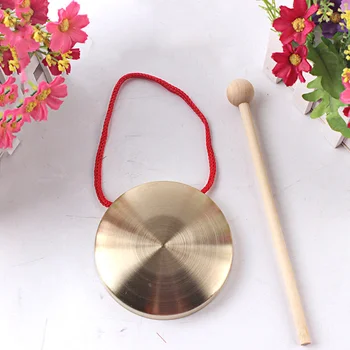 Гонг-ударные инструменты, медные Чау-гонги, китайский ручной гонг-гонг для новогодних праздников и вечеринок 2