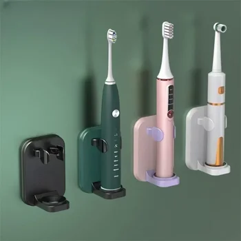 Держатель зубной щетки Стеллаж для хранения Настенная Вешалка Стеллаж для хранения Электробритвы Подставка для Бритвы Аксессуары для ванной комнаты 0