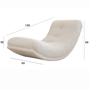 Дизайнерские роскошные стулья для гостиной из белой овечьей шерсти, шезлонг для макияжа, компьютерные игрушки для домашнего декора El Hogar 5